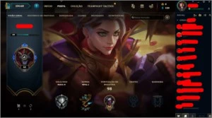 Conta Unranked LOL - Nvl 30 c/ Skin Épica - League of Legends