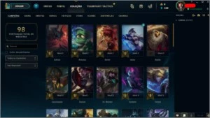 Conta Unranked LOL - Nvl 30 c/ Skin Épica - League of Legends