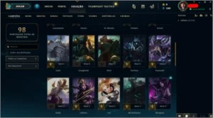 Conta Unranked LOL - Nvl 30 c/ Skin Épica - League of Legends