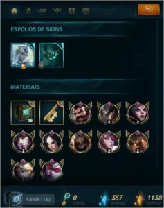 Conta LVL 30 LoL - League of Legends
