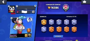🔥 Conta Brawl Stars (Shelly Estelar) + Conta CR junta 🔥