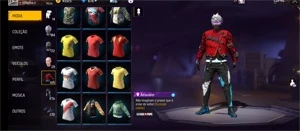 Conta de Free fire, top criminal e várias coisas boas, 190 p