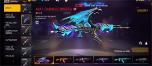 Conta de Free fire, top criminal e várias coisas boas, 190 p