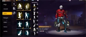 Conta de Free fire, top criminal e várias coisas boas, 190 p