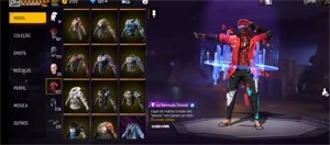 Conta de Free fire, top criminal e várias coisas boas, 190 p