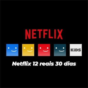 Netflix 12 reais mensais perfil só seu vc que escolhe o PIN - Assinaturas e Premium