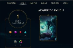 Conta league of legends Gold5 LOL