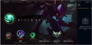 CONTA LOL PRATA IV - 98 CHAMPS 29 SKINS - League of Legends
