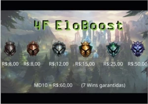 4F Eloboost - League of Legends LOL