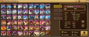 CONTA SUMMONER WAR 29 NAT 5 + ALGUNS DUPES 88 6* - Summoners War