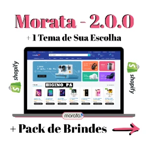 Tema Shopify Morata + Atualizações E Brindes