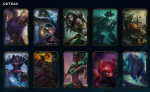 Conta League of Legends Full Acesso - 76 Champs e 42 Skins LOL