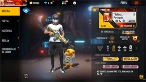 Vendo Conta de Free fire