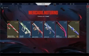 Faca Valorant GO vol 1. (MERCADO NOTURNO)
