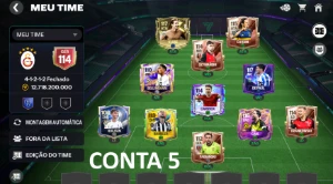 Conta 5 Fifa Ger 114 + De Paul 117