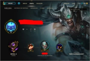 Conta Unranked De League Of Legends, Nv.30 LOL