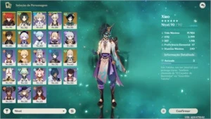 Genshin Impact - AR 54/13 itens ⭐⭐⭐⭐⭐