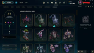 Conta LoL Platina I / Full Champs / Nível 408 / 185 Skins - League of Legends