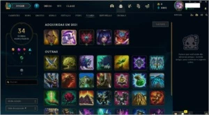 CONTA PLATINA 4 LOL - League of Legends