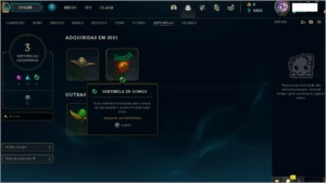 CONTA PLATINA 4 LOL - League of Legends