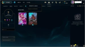 CONTA PLATINA 4 LOL - League of Legends