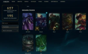 CONTA LOL EX PLATINA 14,7K EA  179 skins [faltando 7 champ] - League of Legends