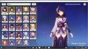 AR47 - XIAO, RAIDEN, ALBEDO, KEQING E TUMULO DO LOBO - Genshin Impact