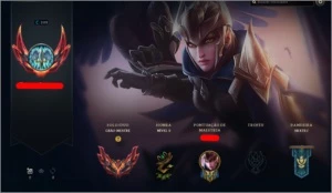 Conta Grao mestre 550pdl, Season 7 upada a mão - League of Legends LOL