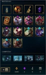Conta Grao mestre 550pdl, Season 7 upada a mão - League of Legends LOL