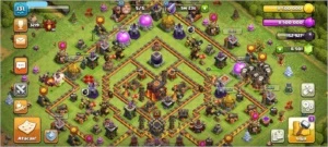 Clash Of Clans / Cv 10 full / 6501 gemas