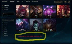 Conta LOL Main, Ouro 2, 14k EA, 98Skins - League of Legends