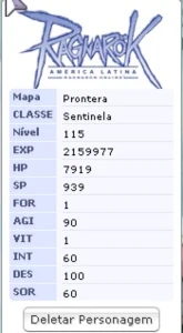 Ragnarok Latam RK175/BIO175/BARDO175/MUSA175/GX150/SEN115 - Ragnarok Online