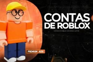Contas ROBLOX Inventário com Robux Gastos