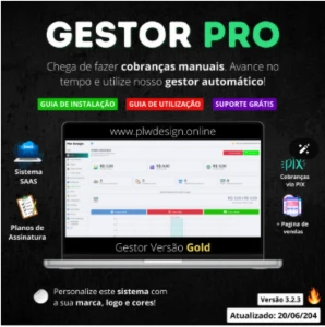 Gestor Pro v4 - Sistema de Cobranças atualizado 2025 - Outros
