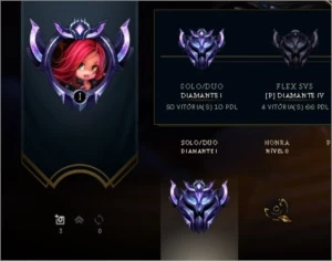 Conta D1 de lol - League of Legends