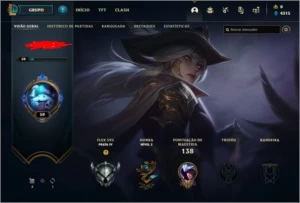 CONTA LEAGUE OF LEGENDS - LEVEL 59 (SMURF) LOL