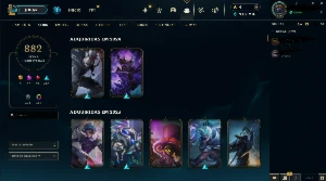 Conta LoL 882 skins