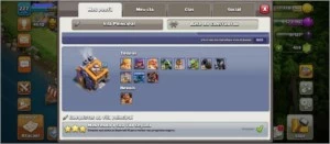 Clash Of Clans CV 14 bem upado - Barato