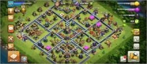 Clash Of Clans CV 14 bem upado - Barato