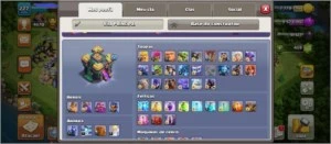 Clash Of Clans CV 14 bem upado - Barato