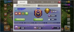 Clash Of Clans CV 14 bem upado - Barato