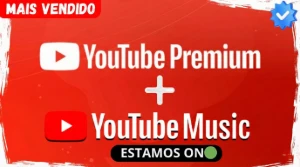 Youtube Premium + Youtube Music - (Não Necessário Da Senha) - Assinaturas e Premium