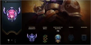 Conta D4 - 75% WINRATE - League of Legends LOL