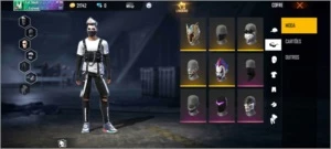 Conta free fire gemada