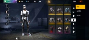 Conta free fire gemada