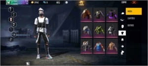 Conta free fire gemada