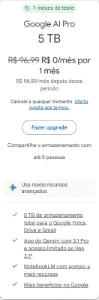 🚀 Google Ai Pro (5Tb + Gemini) 30 dias De Acesso - Assinaturas e Premium