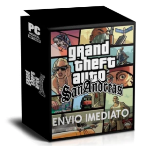 Gta San Andreas Pc - Envio Digital - Jogos (Mídia Digital)