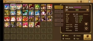 CONTA SUMMONERS WAR STARTER - ASIMA L&D