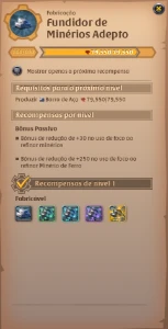 ALT de Refino de Minério 1-3M Lucro a Cada Rotação - Albion Online